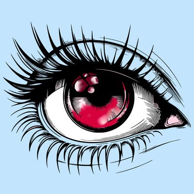 realistic eye
