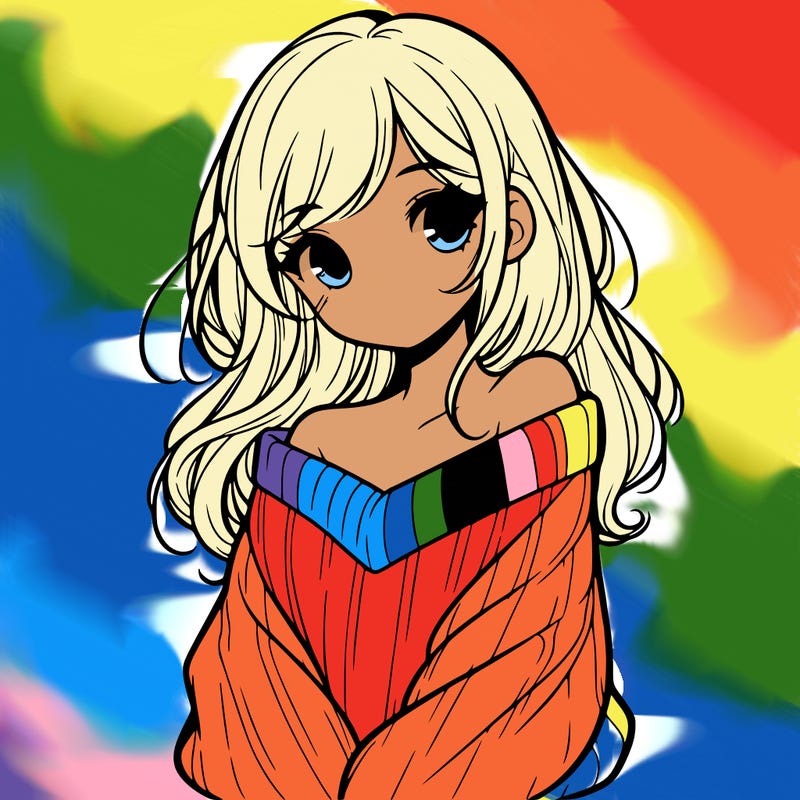 shy pretty girl wearing a sweater that is falling off one shoulder portrait