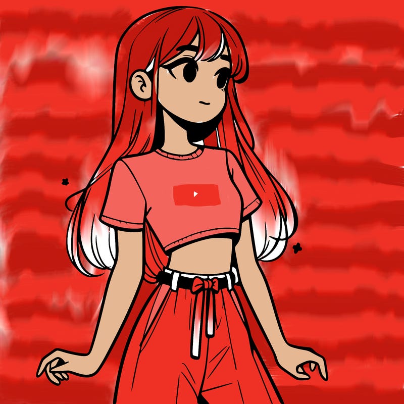 girl in a cute crop top