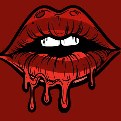 lips that look realistic and drip