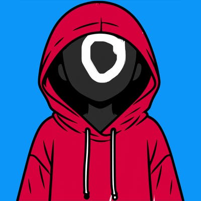faceless girl in hoodie