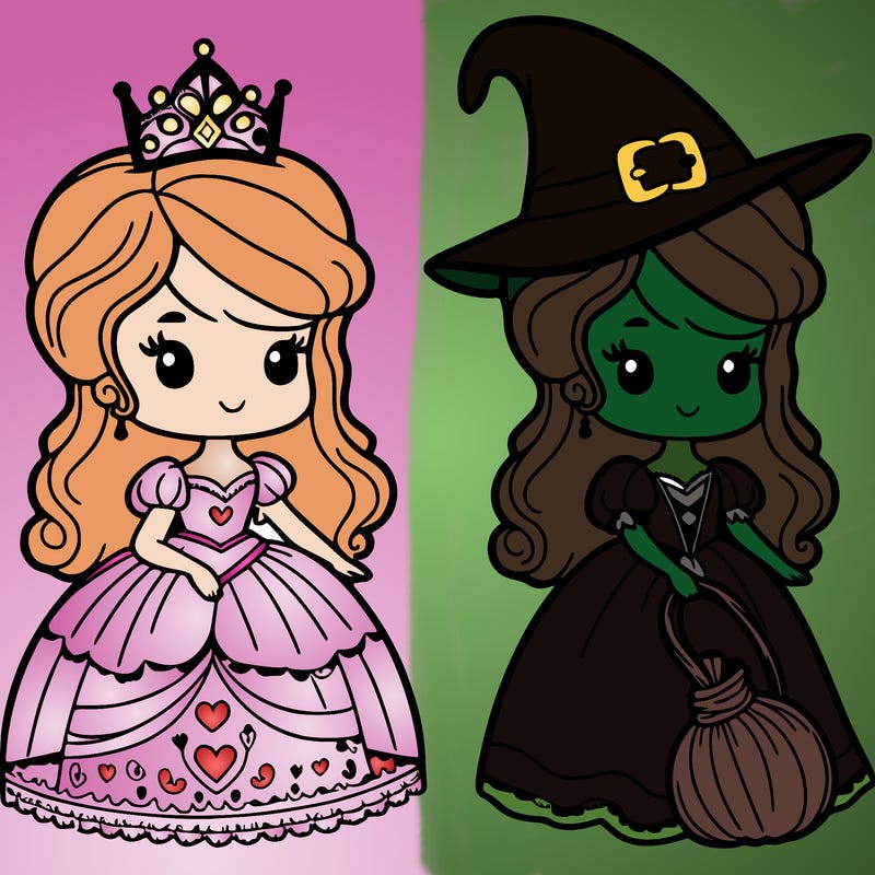 princess as a witch