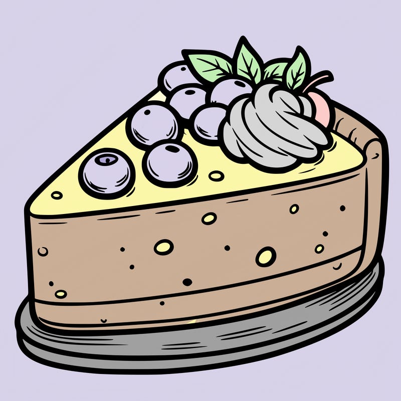 a cheesecake