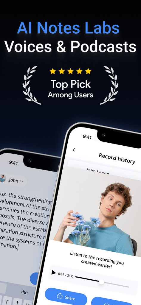 AI Notes Labs - Voicenotes - Utilities App | MWM