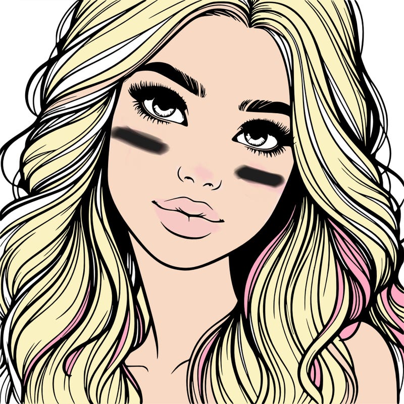 beautiful realistic girl