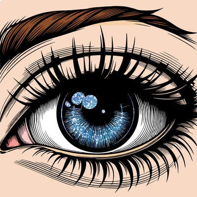 realistic eye