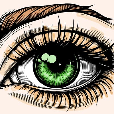realistic eye