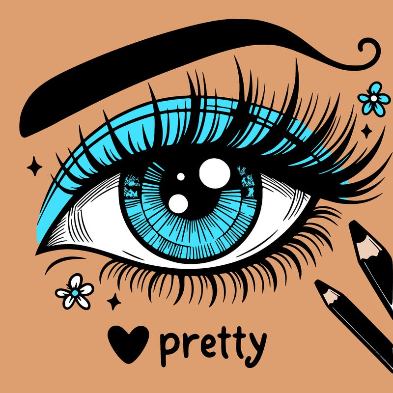 pretty eye