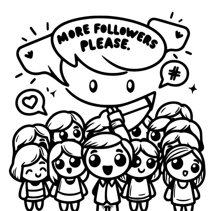 more followers please