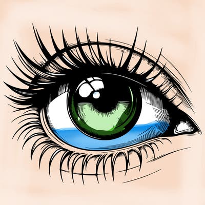 realistic eye