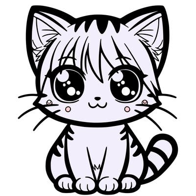 manga cat