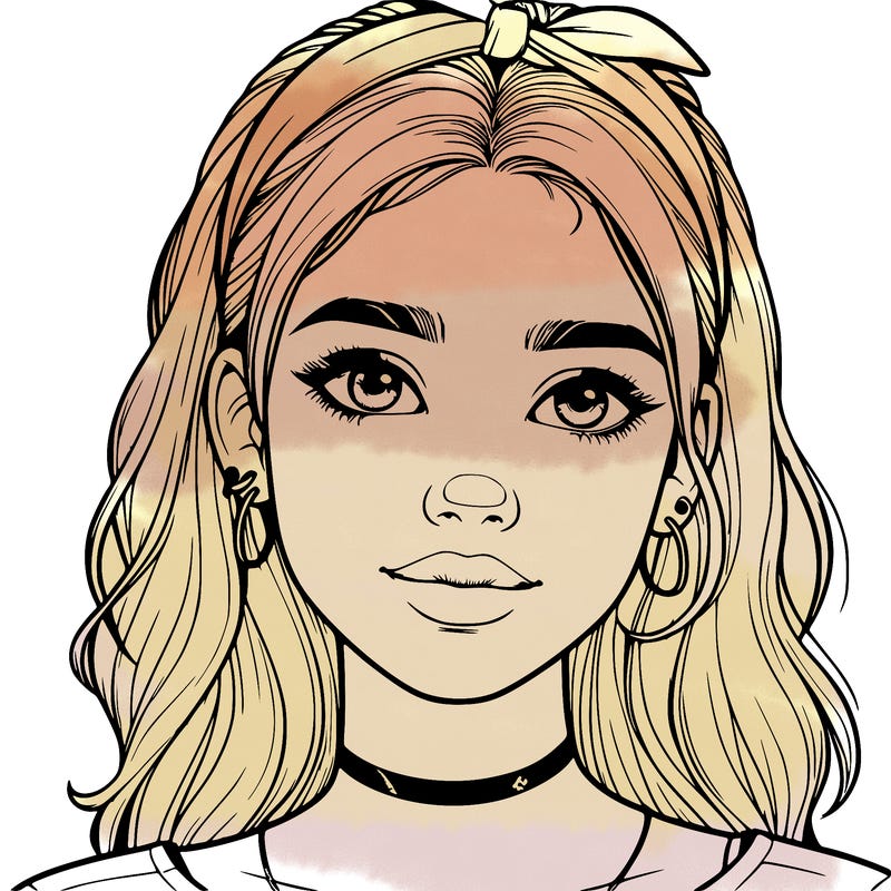 realistic teenage girl