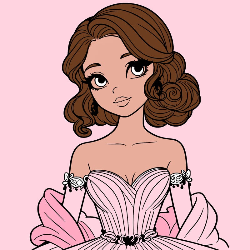 a pretty elegant lady