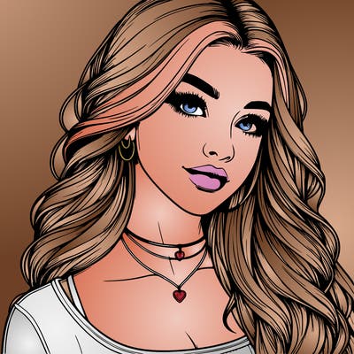 detailed realistic girl