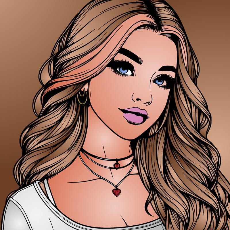 detailed realistic girl