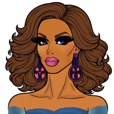 realistic drag queen
