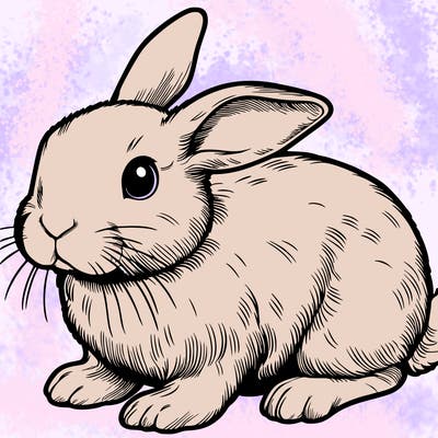 realistic bunny