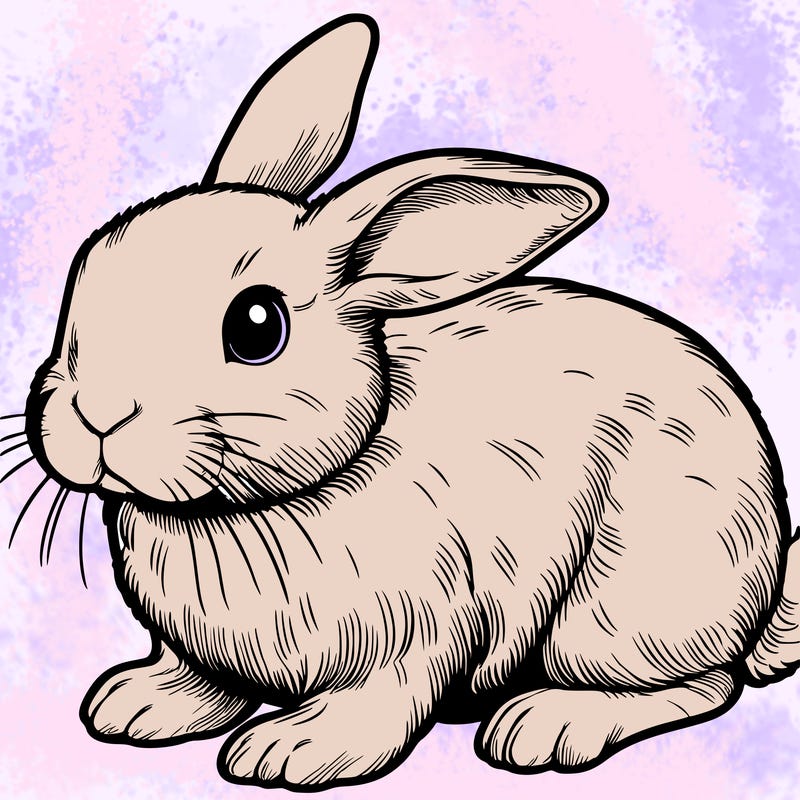 realistic bunny
