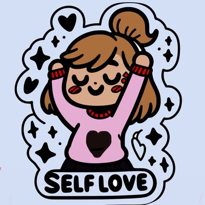self-love sticker