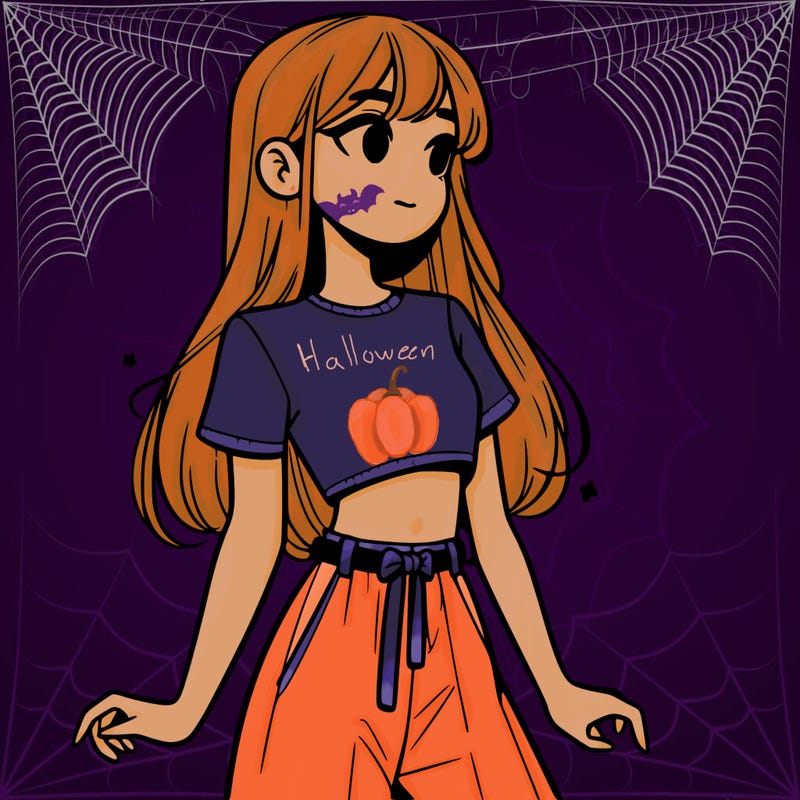 girl in a cute crop top