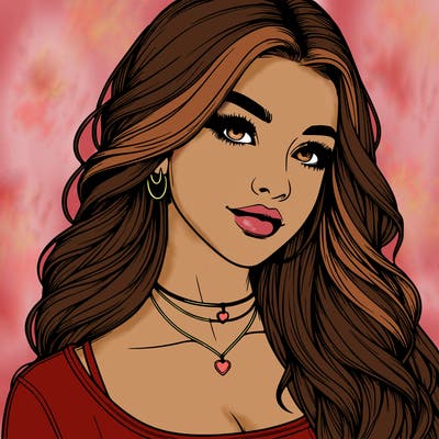 detailed realistic girl