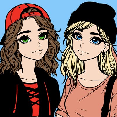 realistic teenager girls