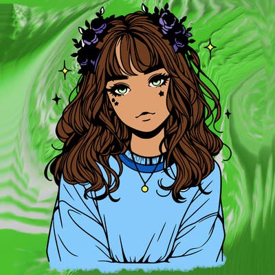 aesthetic girl realistic