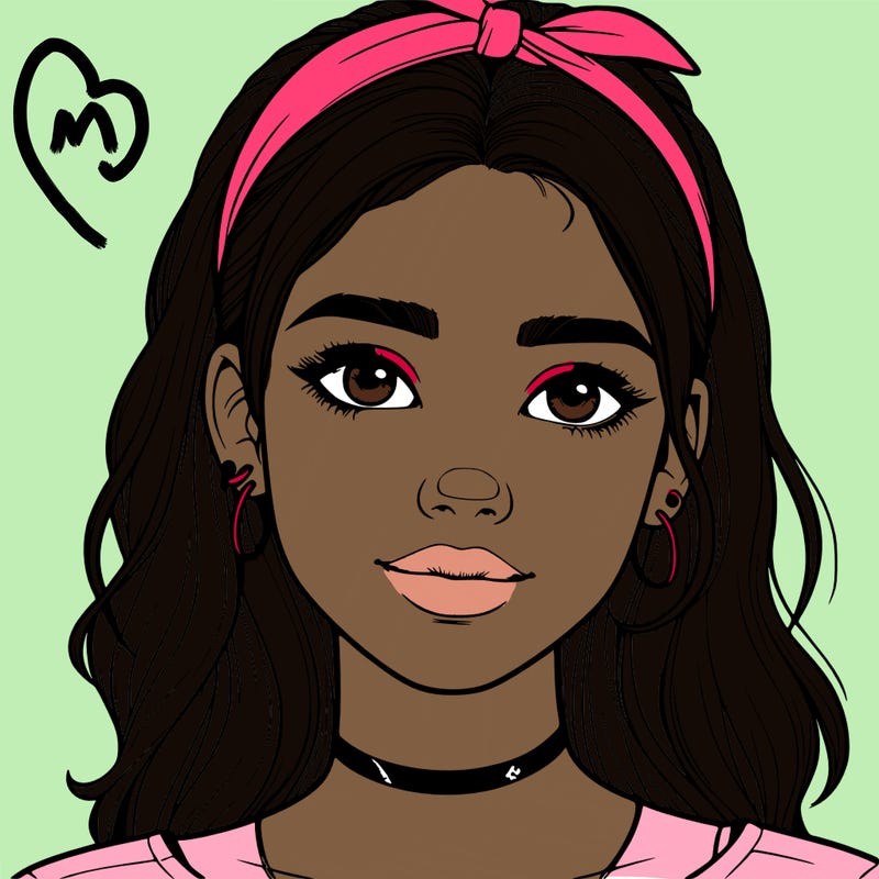 realistic teenage girl