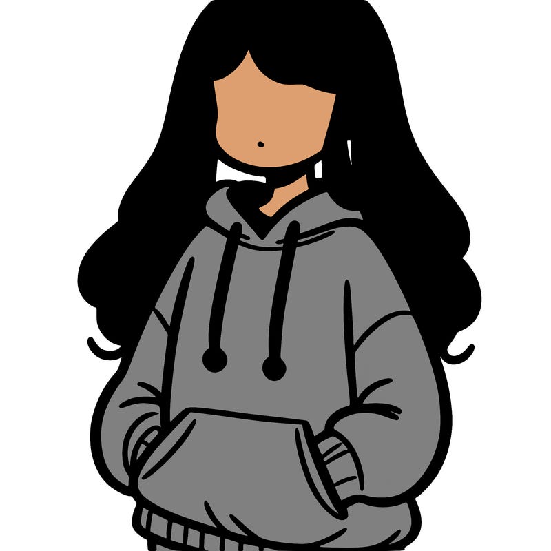 girl in sweatshirt