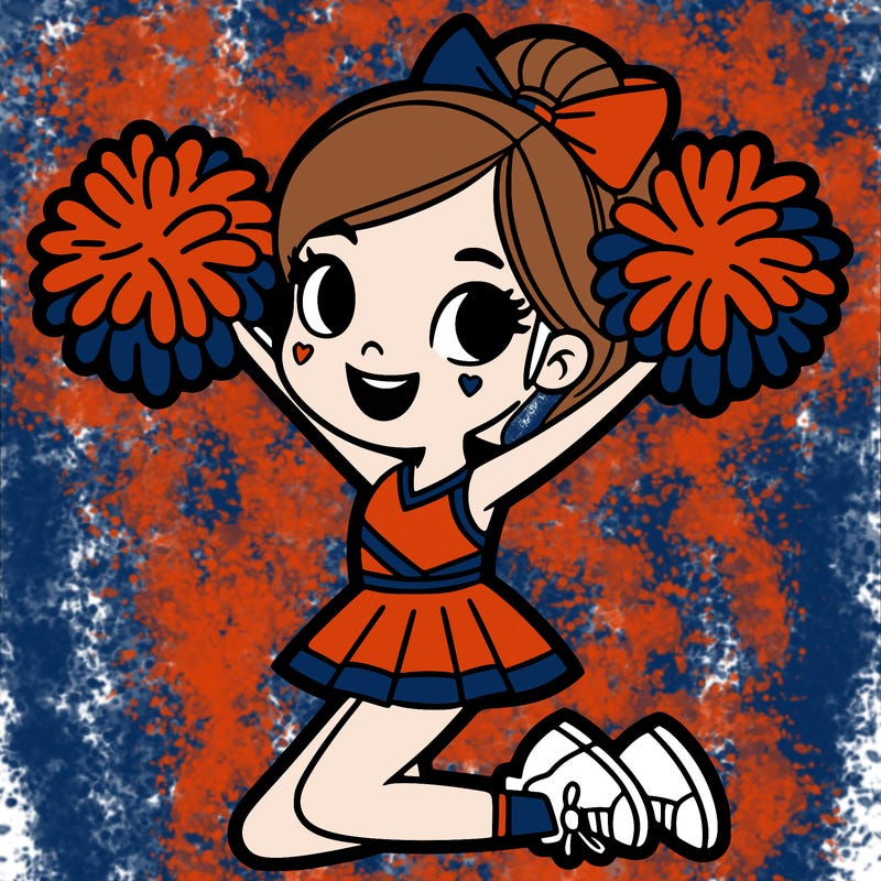 cheerleader girl