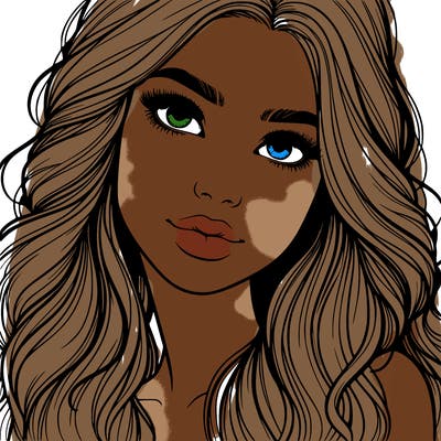 beautiful realistic girl