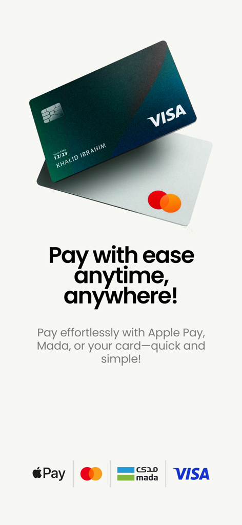 Secure payment options for Riyadh public transport including Apple Pay Visa Mastercard and Mada