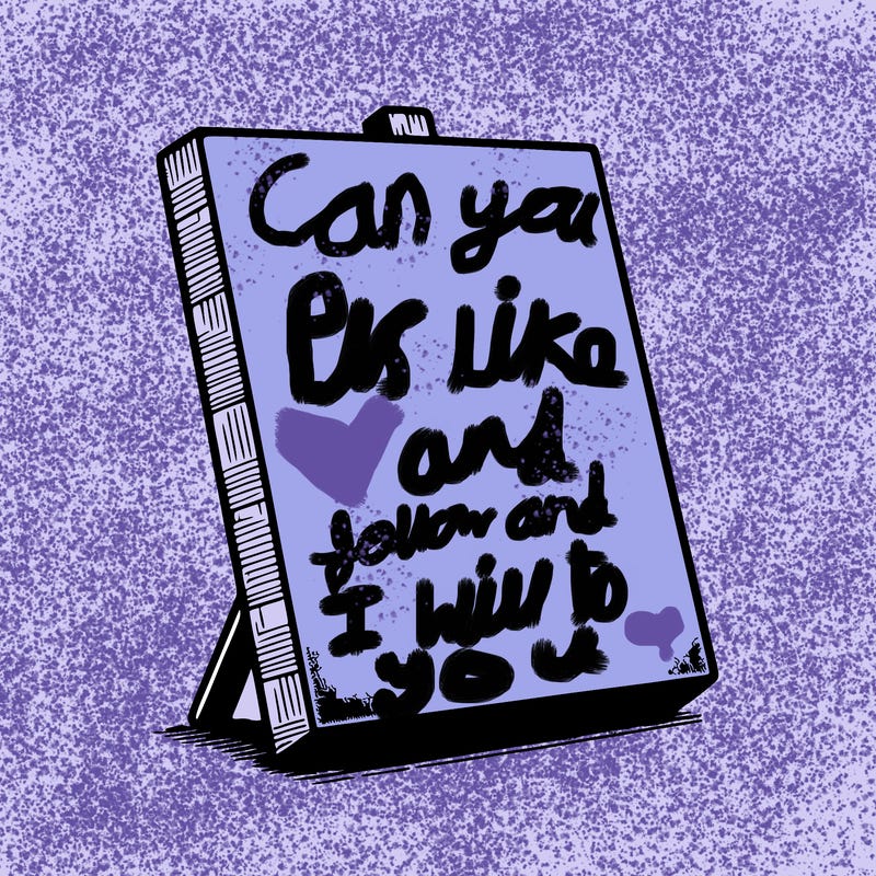 blank canvas realistic