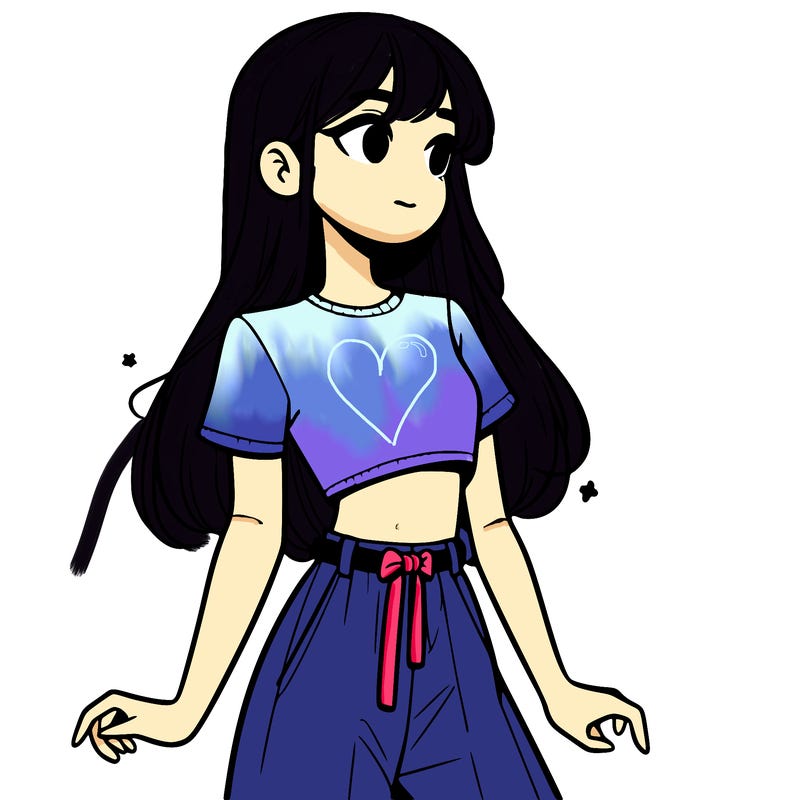 girl in a cute crop top