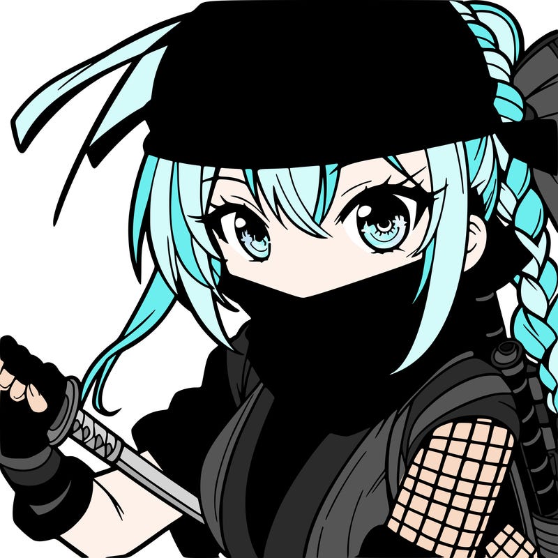 manga girl ninja