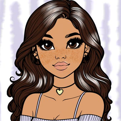 realistic pretty girl