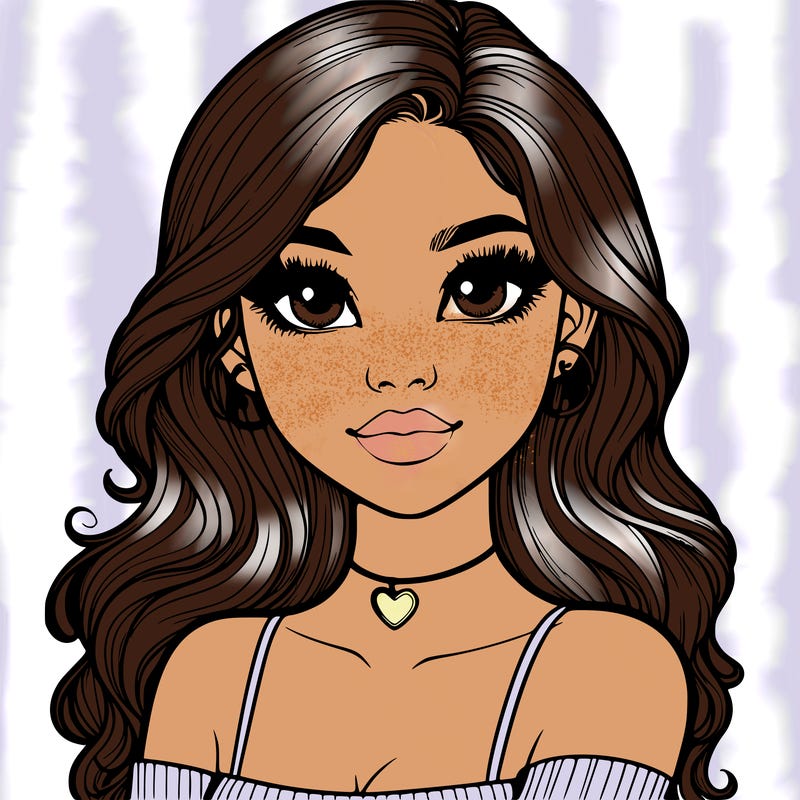 realistic pretty girl