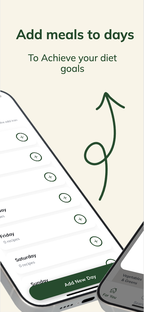 Weekly meal planning interface in the MealCondo Nigerian recipes app