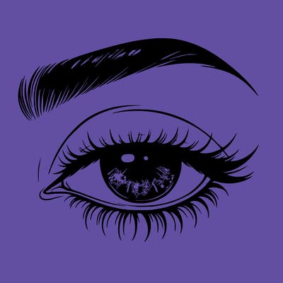 eye closed realistic