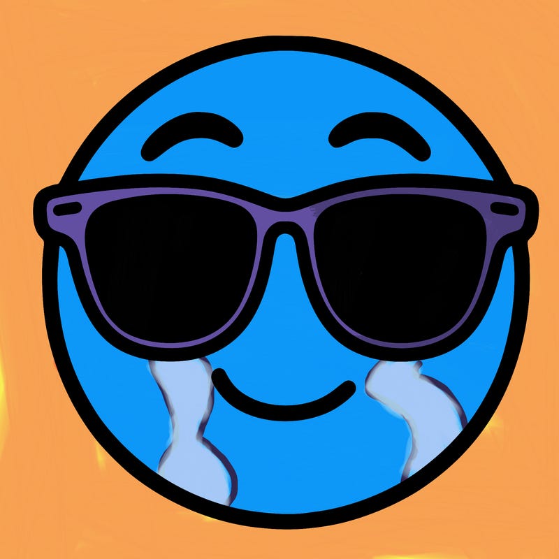 emoji with sunglasses