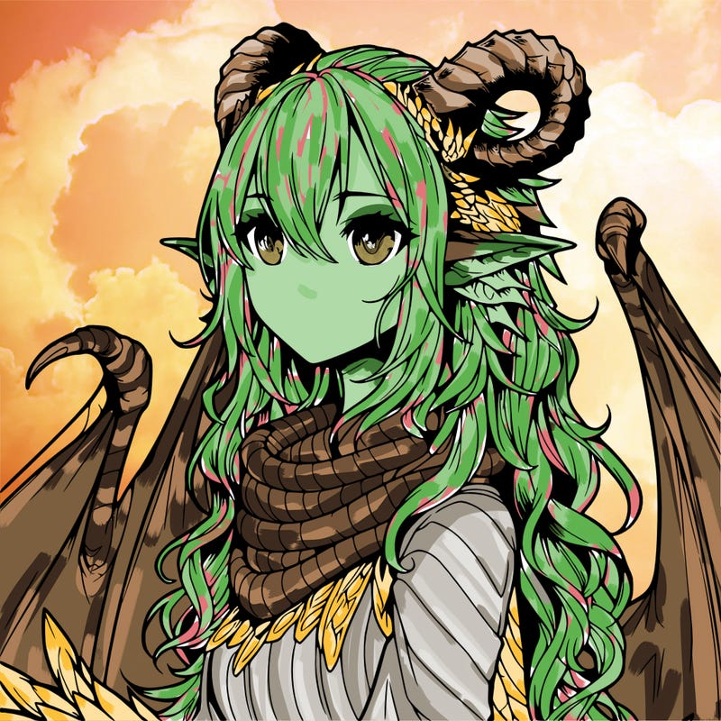 dragon girl realistic fantasy