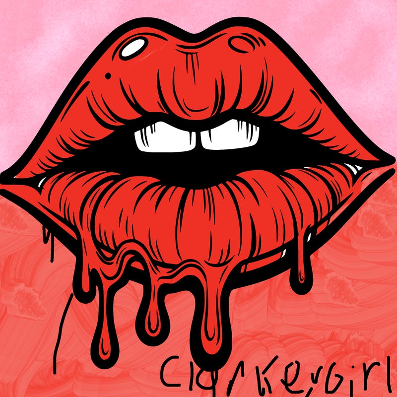 lips that look realistic and drip