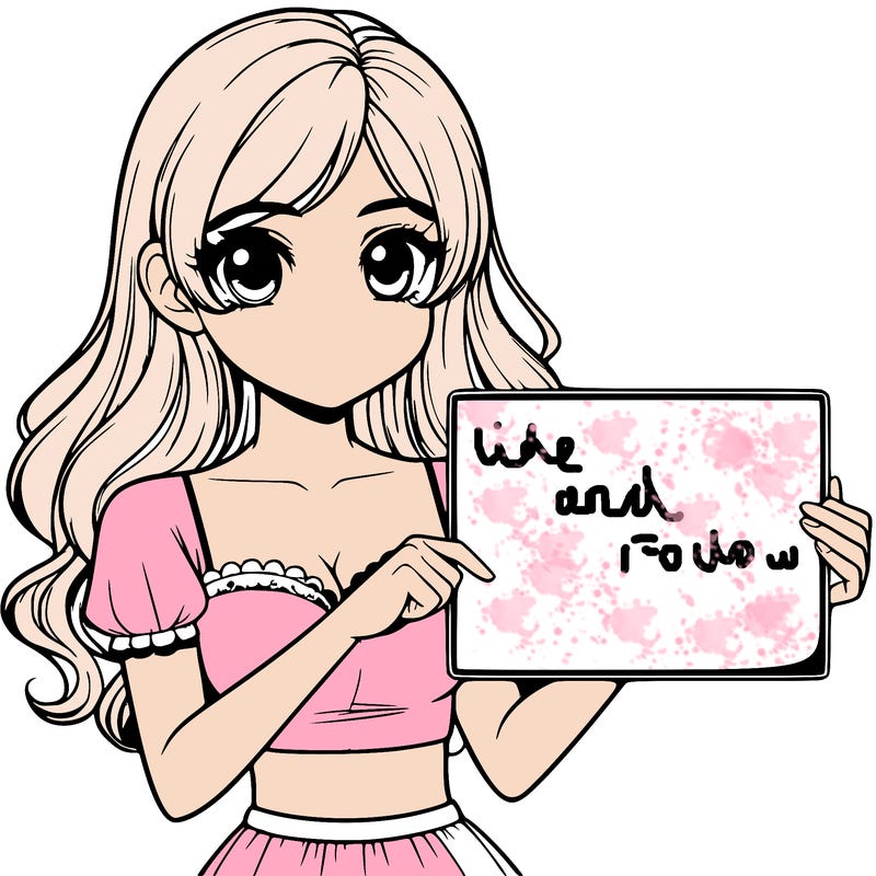 realistic pretty girl holding blank sign