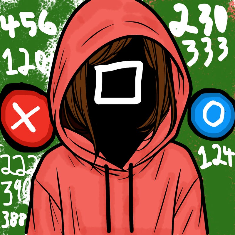 faceless girl in hoodie