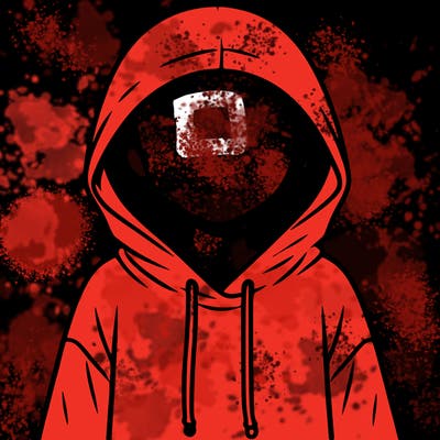 faceless girl in hoodie