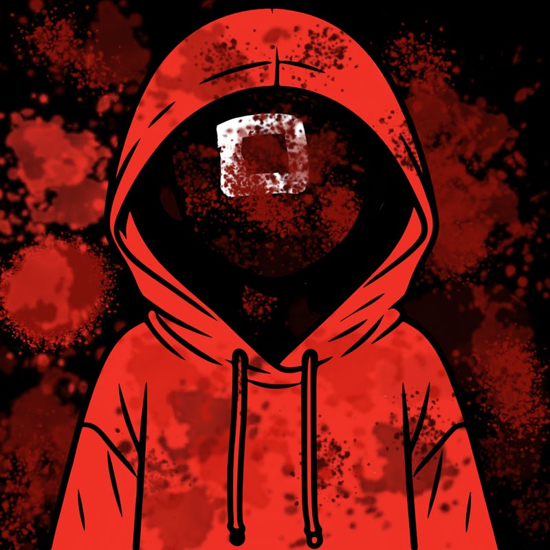 faceless girl in hoodie