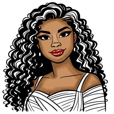 gorgeous latina woman