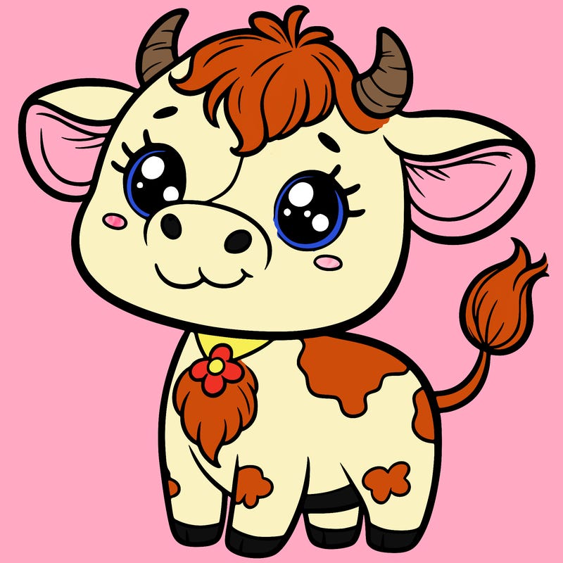 cute cow