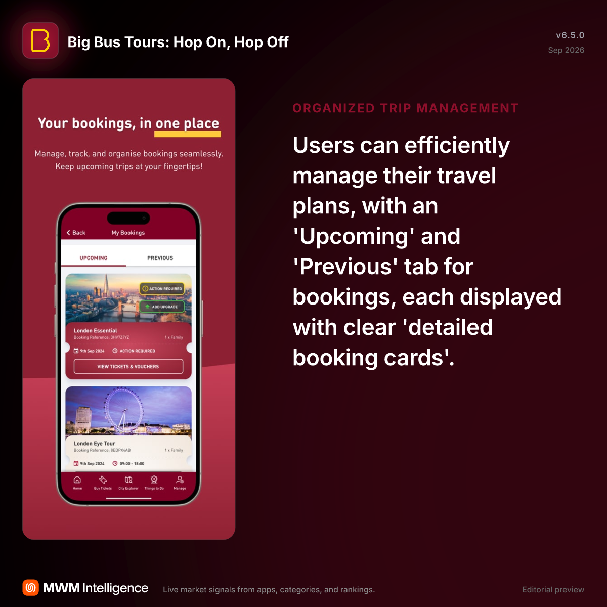 Big Bus Tours: Hop On, Hop Off - Travel App | MWM