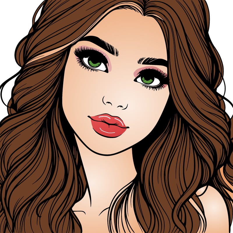 beautiful realistic girl